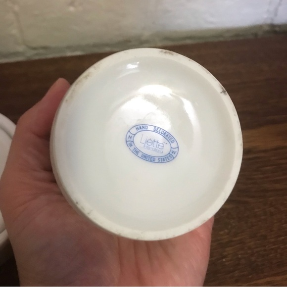 Set of 2 Liette International Bathroom Toothbrush Holder Soap Holder Pink Floral - Picture 5 of 5